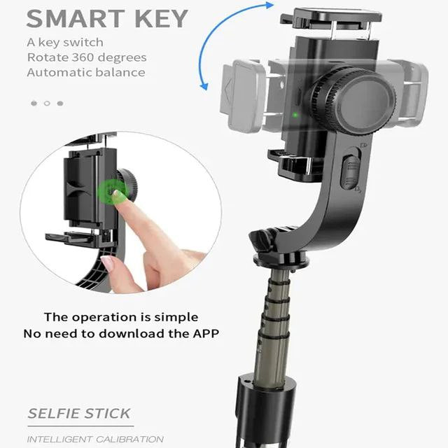 مثبّت تصوير للهاتف (Gimbal Stabilizer) موديل L08
